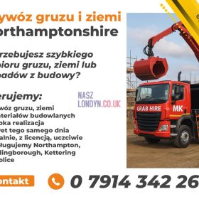 Wywóz gruzu i ziemi – ekspresowo w Northamptonshire