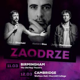 Abelard Giza wystąpi w Londynie, Birmingham i Cambridge!